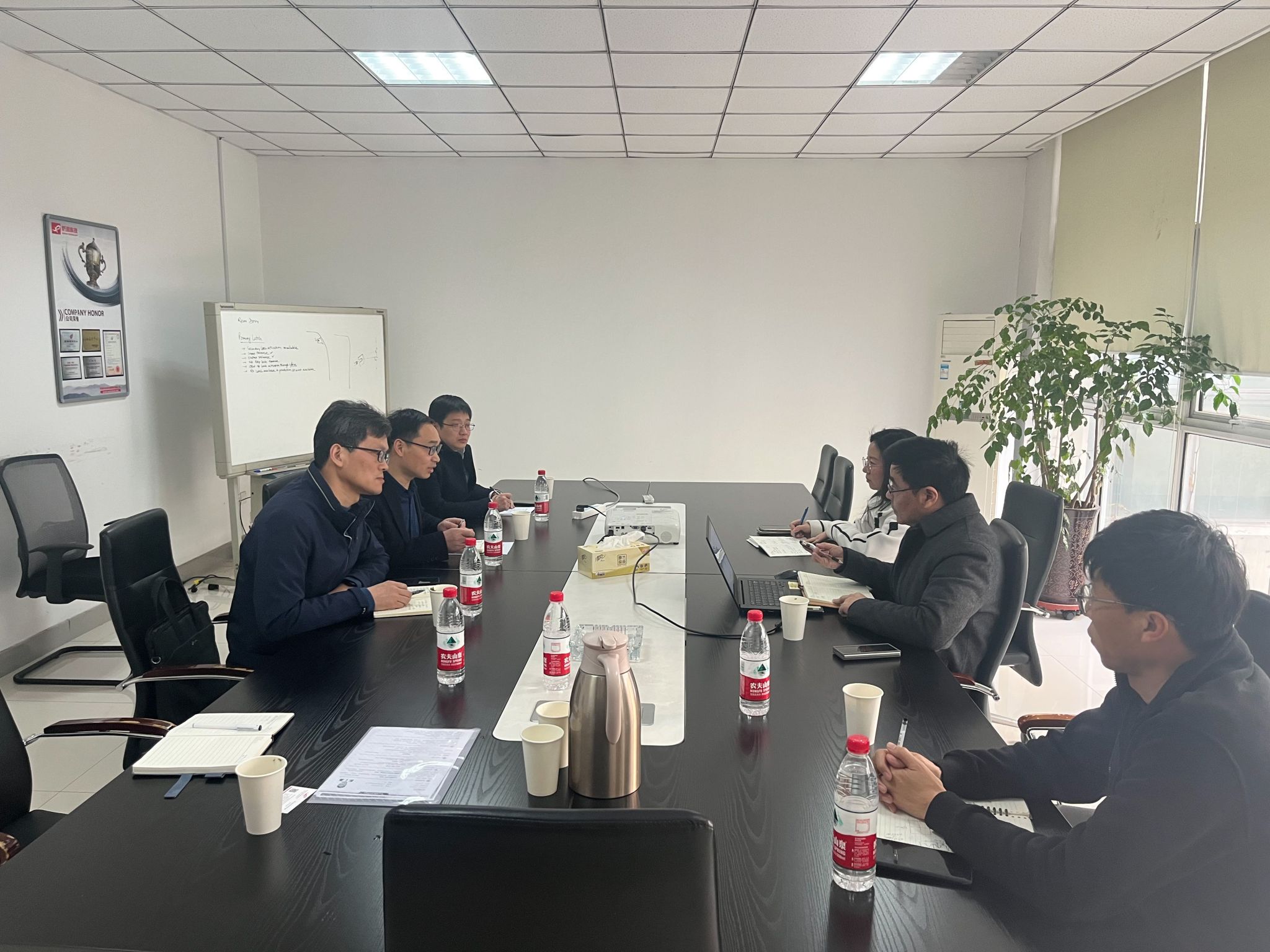 走访无锡忻润汽车安全系统有限公司